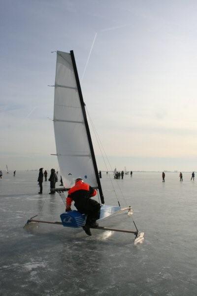 Dacron velero para hielo